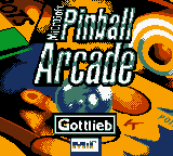 Microsoft Pinball Arcade title screen for GameBoy Color